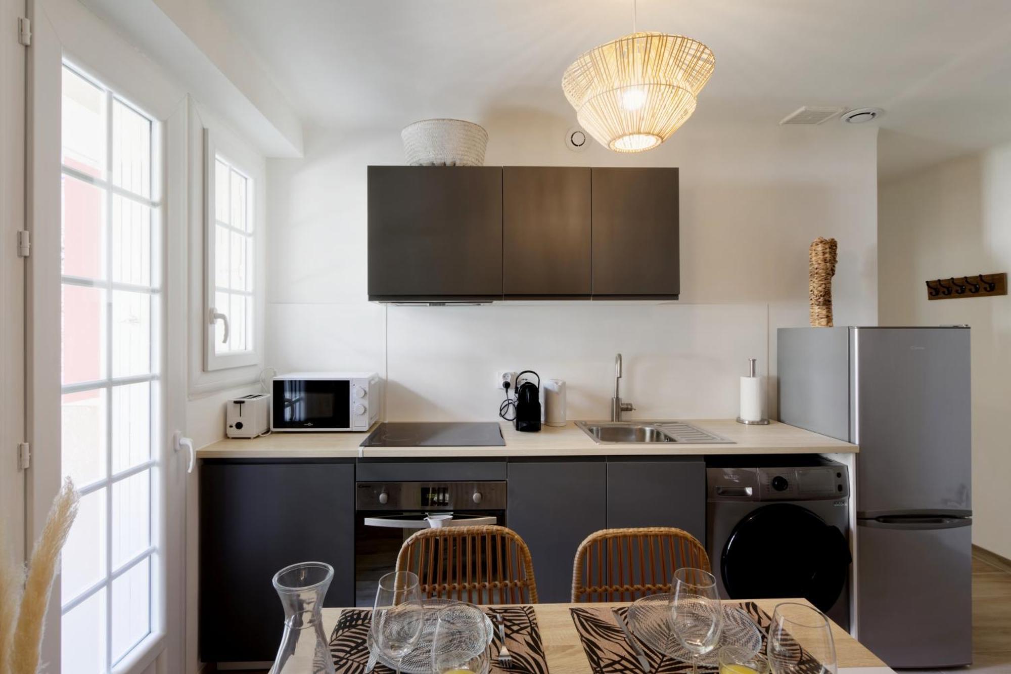 016- T2 Tropisme, Appart 1 Chambre,Clim,Wifi,Parking Монпелье Экстерьер фото