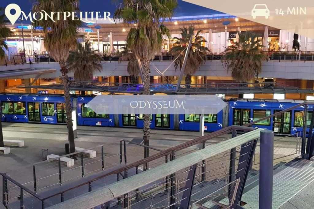 016- T2 Tropisme, Appart 1 Chambre,Clim,Wifi,Parking Монпелье Экстерьер фото
